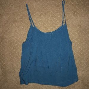 Blue tank top